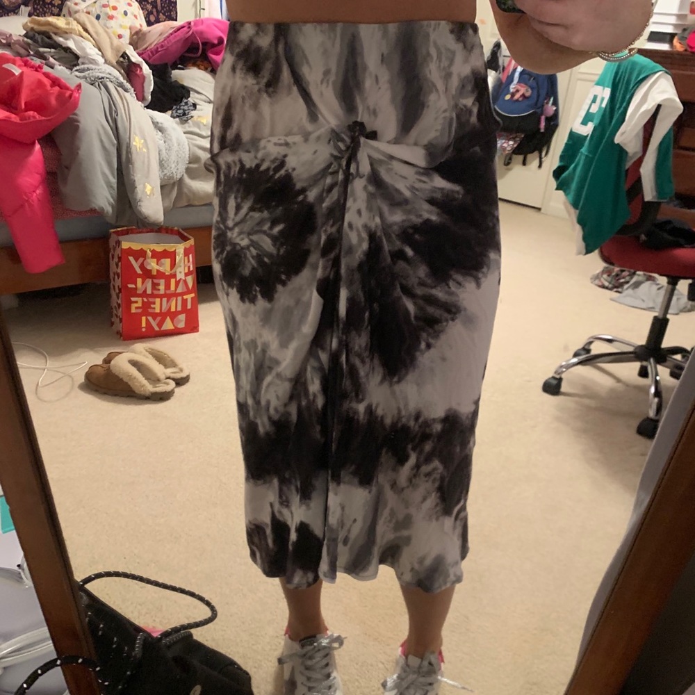 Love fire midi skirt